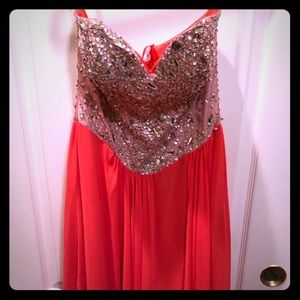 Simple and beautiful gown